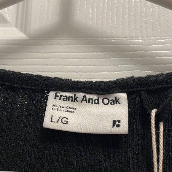 Frank and Oat Ribbed Long Sleeve NWT - Picture 4 of 7